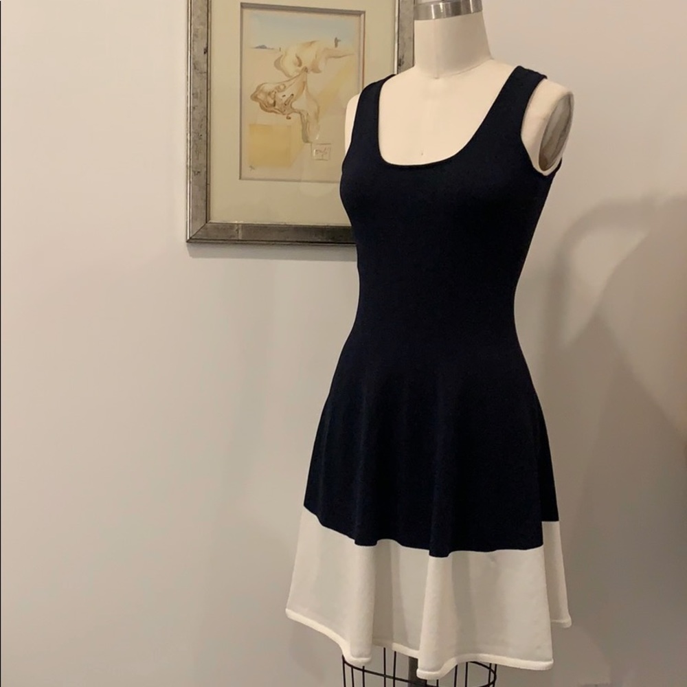 Navy tank dress